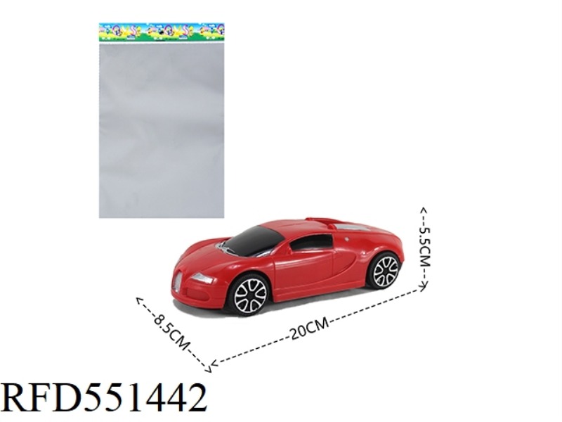 SOLID COLOR INERTIAL SIMULATION CAR
