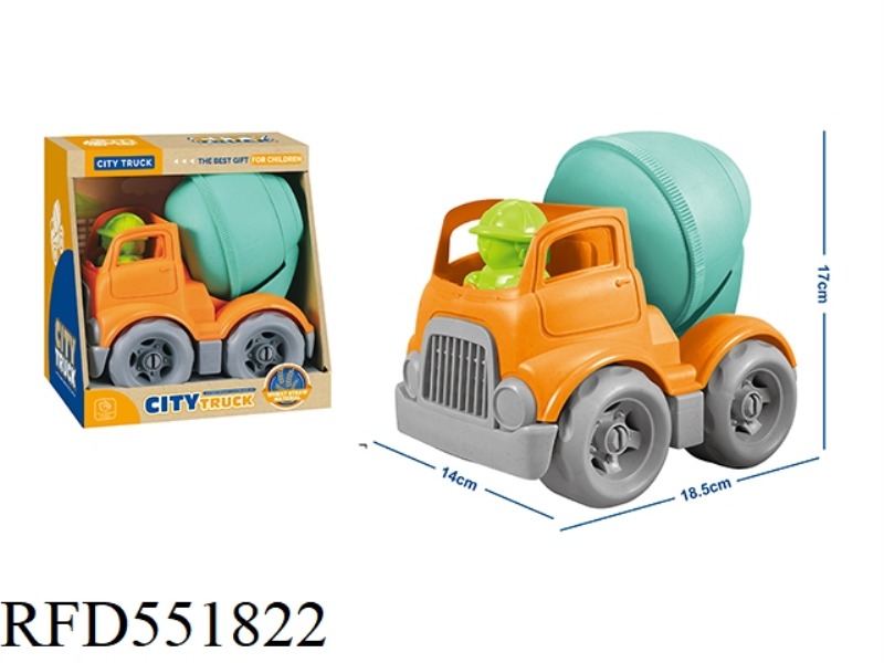 STRAW PUZZLE BUILDING CAR