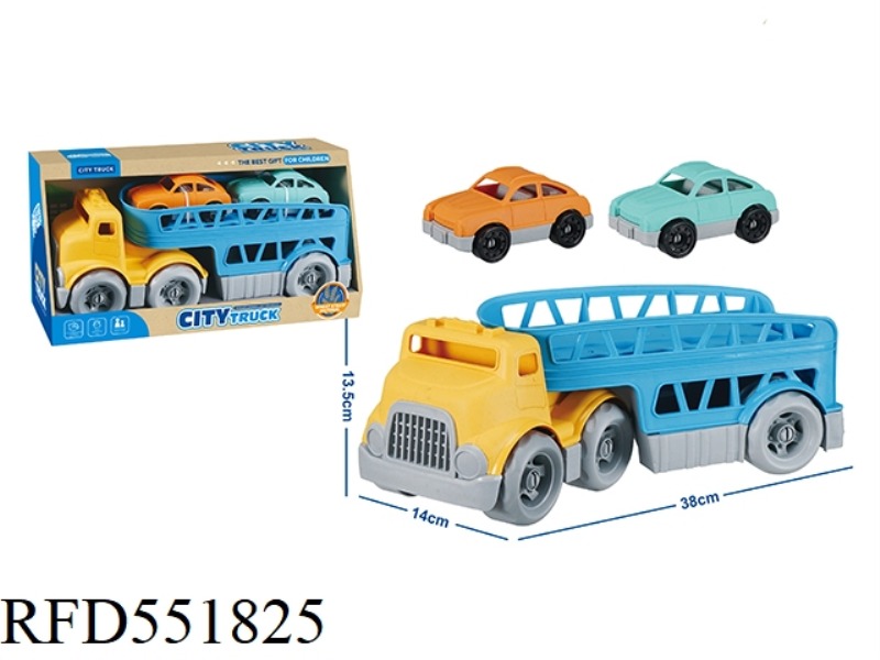 STRAW TRAILER BLOCK CAR