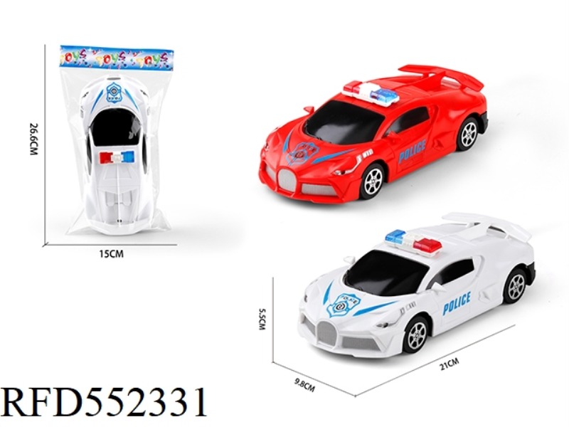 1:20 INERTIA BUGATTI POLICE CAR