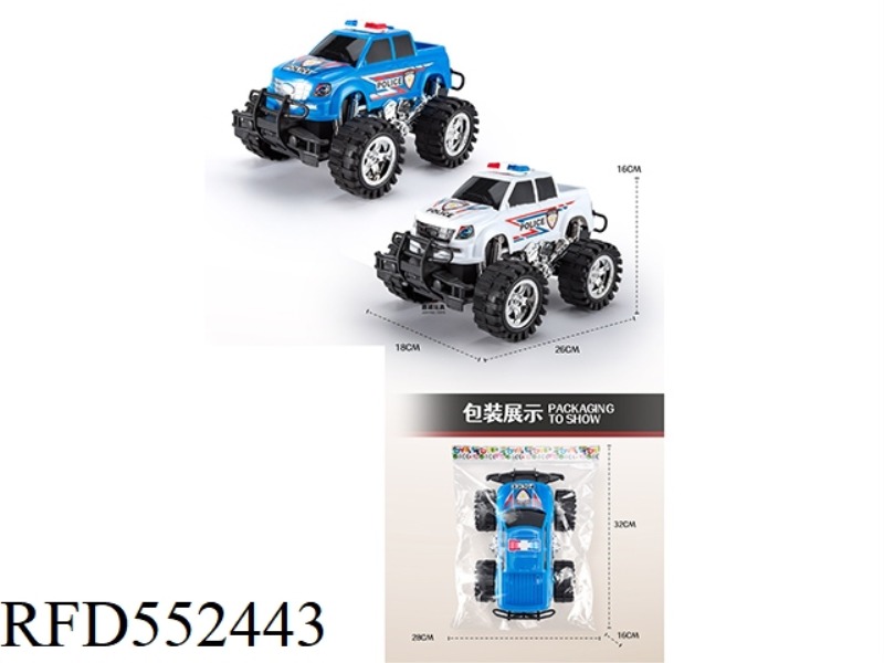INERTIAL OFF-ROAD POLICE CAR