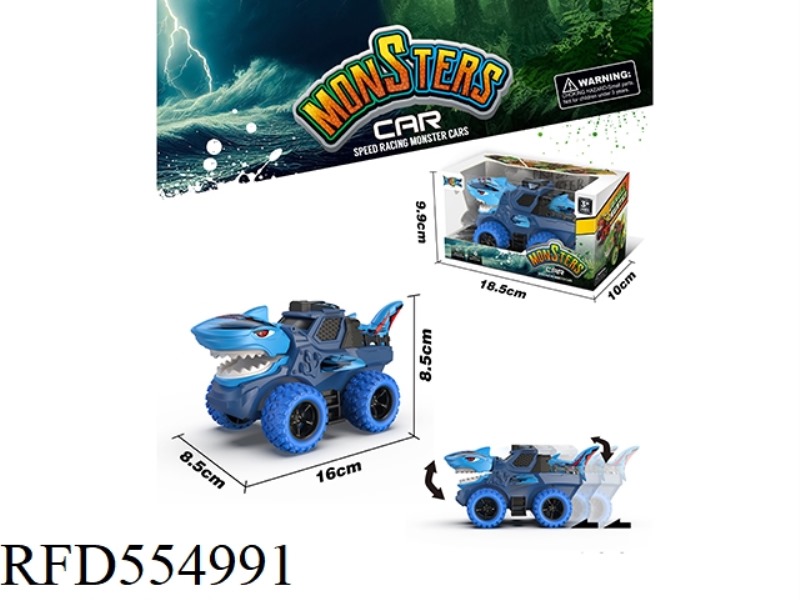ACTION MONSTER INERTIA CAR - SHARK