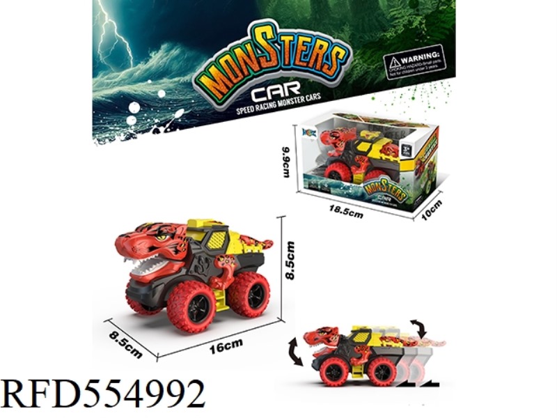 ACTION MONSTER INERTIA CAR - TIGER