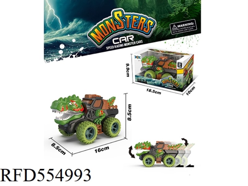 ACTION MONSTER INERTIA CAR - DINOSAUR