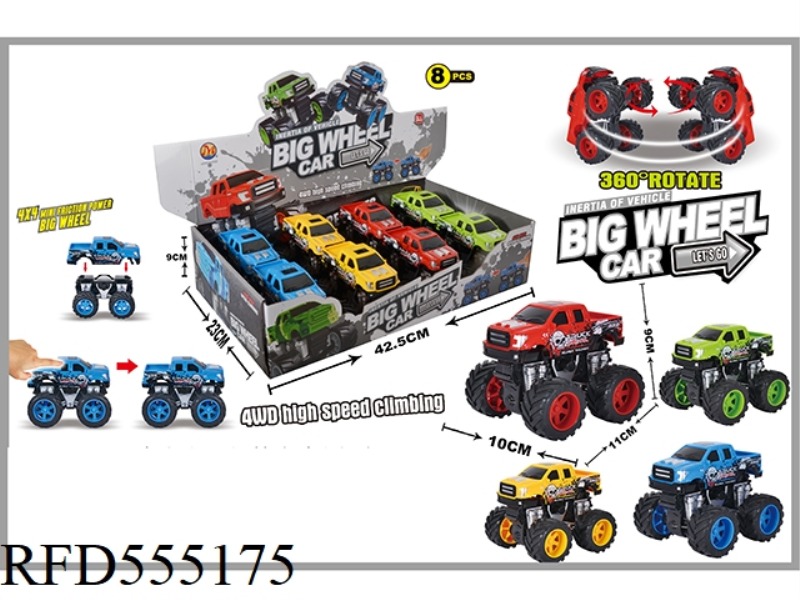 FOUR-DRIVE DUAL INERTIA OFF-ROAD FORD GRAFFITI MONSTER (8 ONLY)