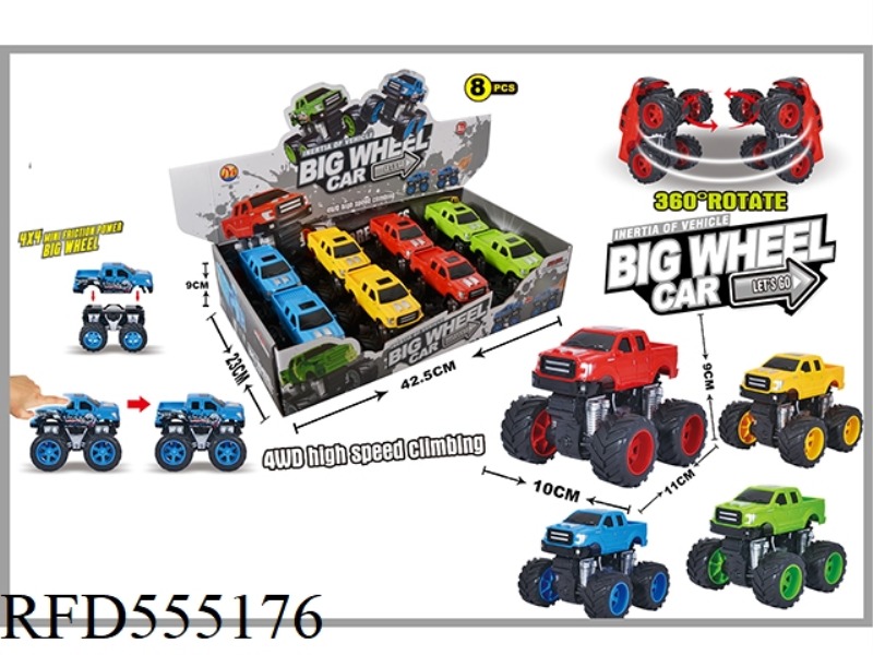 FOUR-DRIVE DUAL-INERTIA OFF-ROAD FORD MONSTER (8 ONLY)