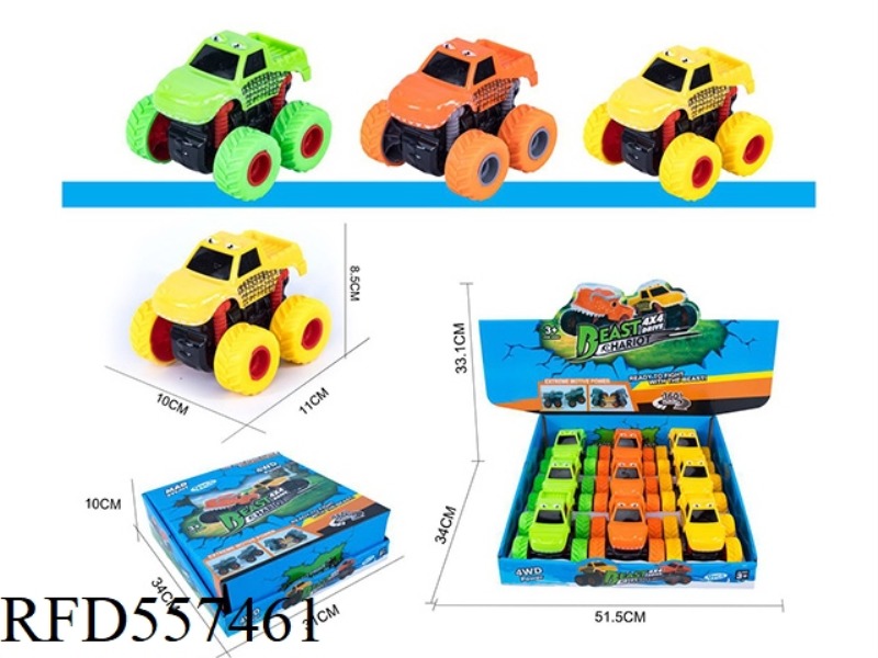 DOUBLE INERTIAL CROCODILE ANIMAL HEAD 9PCS