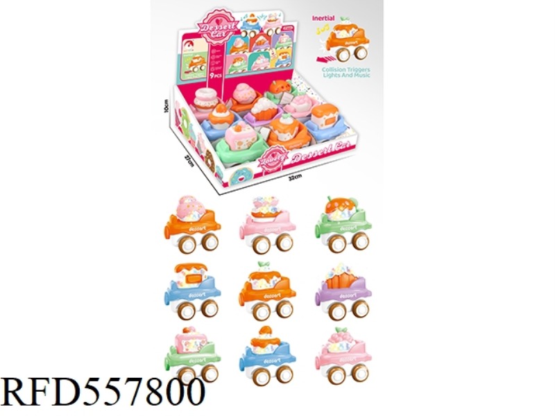 CAKE CART 9PCS/ DISPLAY BOX