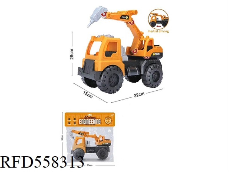 INERTIAL TRUCK-MOUNTED GROUND DRILL ENGINEERING VEHICLE
