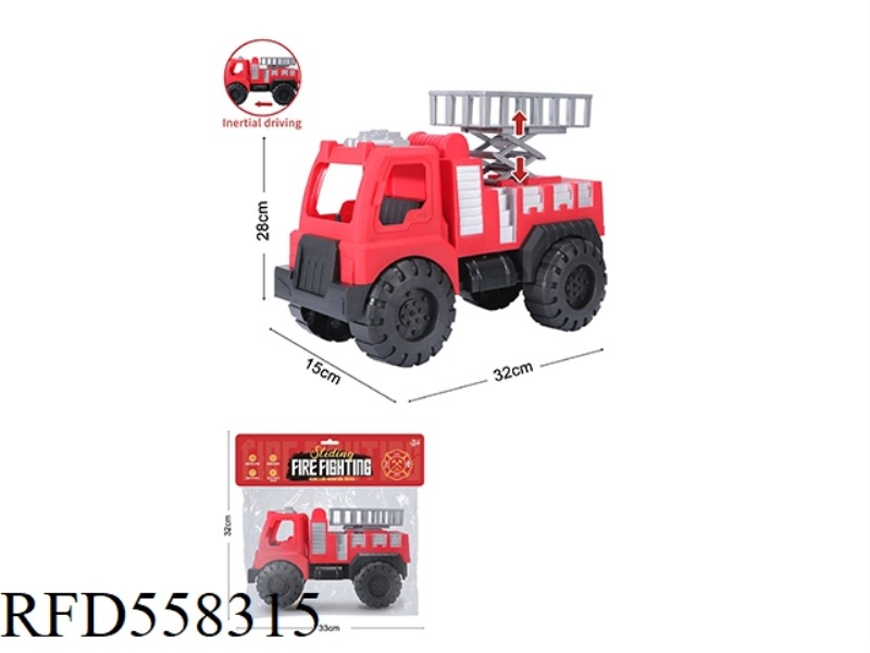 INERTIAL FIRE LIFT TRUCK