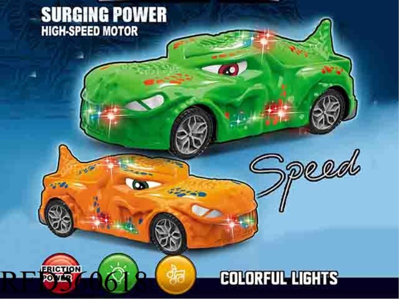 INERTIA SOLID COLOR LIGHTING MUSIC DINOSAUR CAR