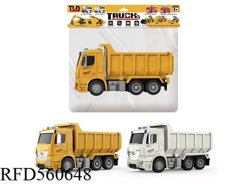 INERTIAL ENGINEERING TRUCK - DUMP TRUCK (WITH LIGHT AND SOUND)