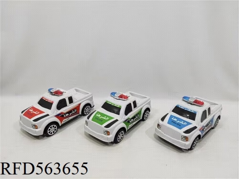 ARABIC INERTIA POLICE CAR