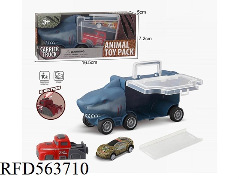 SMALL SHARK STORAGE CART +1 IRON SHEET +1 CATAPULT