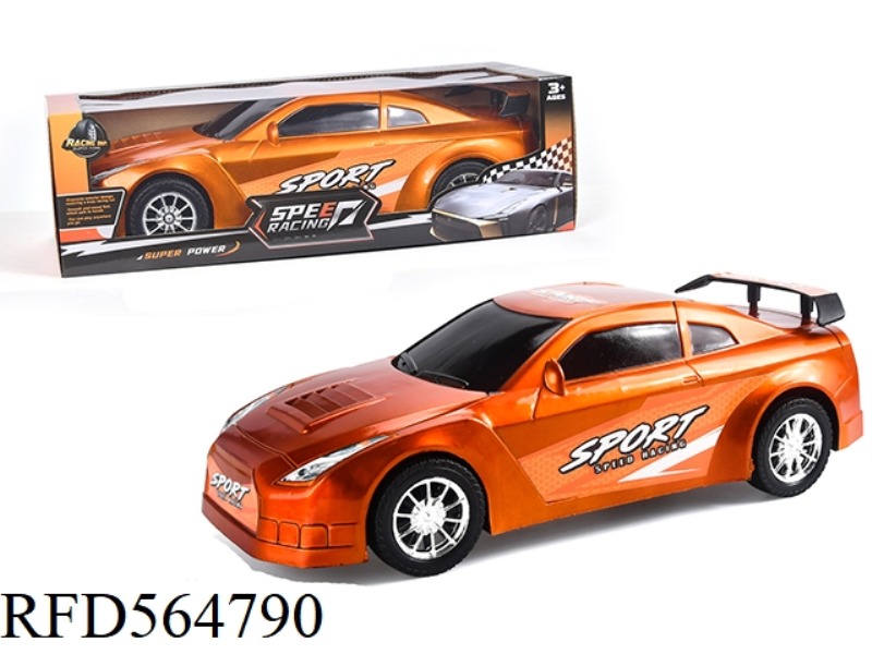 INERTIAL SPORTS CAR BRIGHT ORANGE