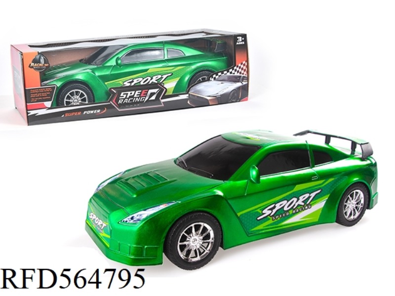 INERTIAL SPORTS CAR BRIGHT GREEN