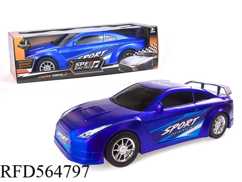 INERTIAL SPORTS CAR BRIGHT BLUE