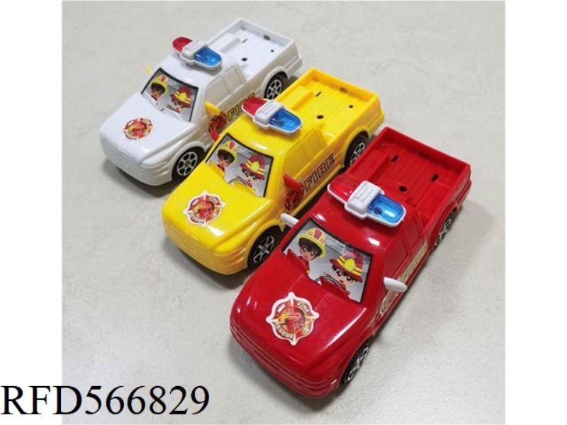 FIRE INERTIA PICKUP TRUCK