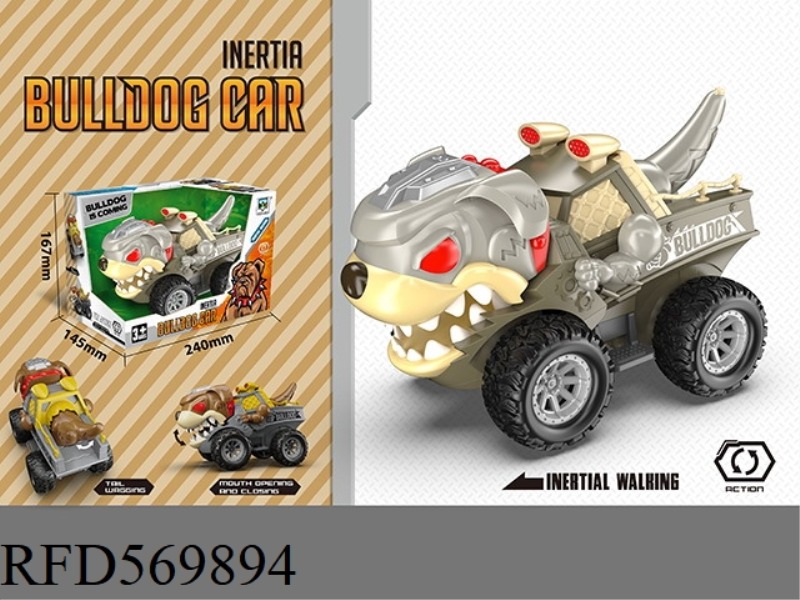 INERTIAL MECHANICAL SHAR PEI DOG CAR