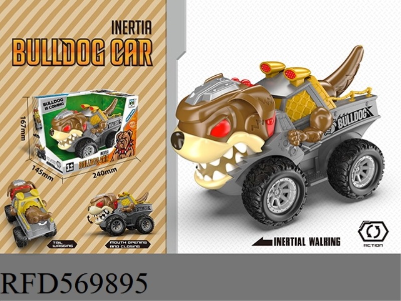 INERTIAL MECHANICAL SHAR PEI DOG CAR