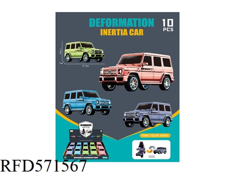 INERTIAL DEFORMATION CAR 10PCS