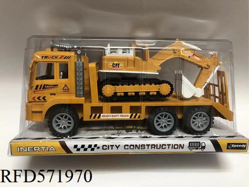 YELLOW FLAT TOW HOOK MACHINE