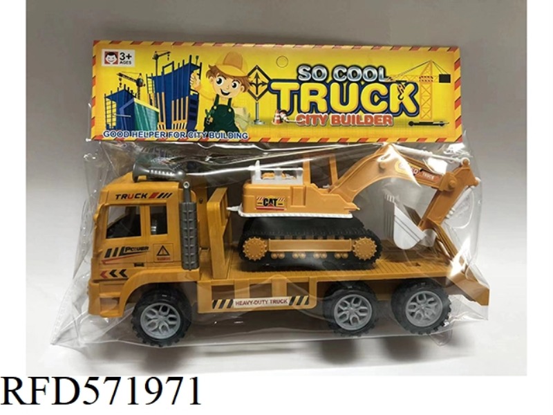 YELLOW FLAT TOW HOOK MACHINE