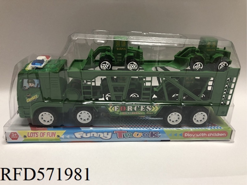 ARMY TRACTORS WITH ARMY ENGINEERING VEHICLES