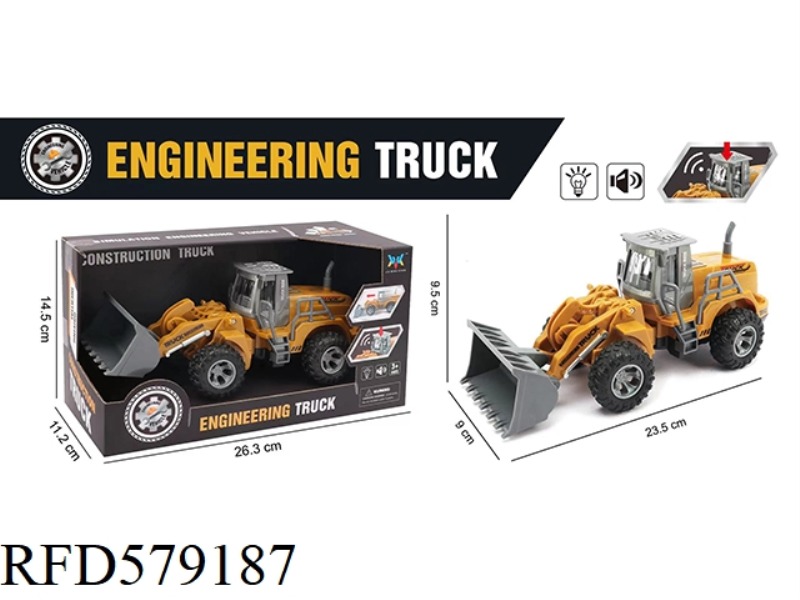 INERTIAL ENGINEERING VEHICLE WITH LIGHTS AND MUSIC