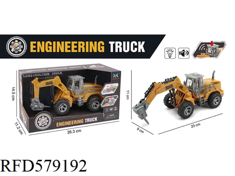 INERTIAL ENGINEERING VEHICLE WITH LIGHTS AND MUSIC