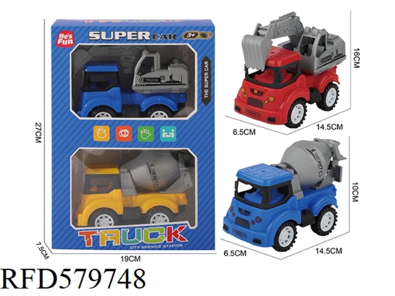 INERTIAL ENGINEERING HOOK/MIXER TRUCK