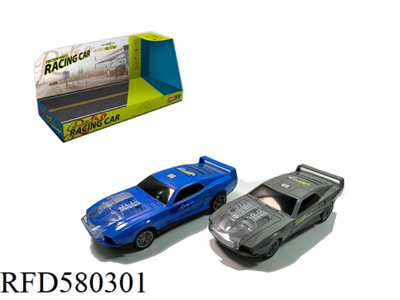 INERTIAL CAR WITH LIGHT AND SOUND
