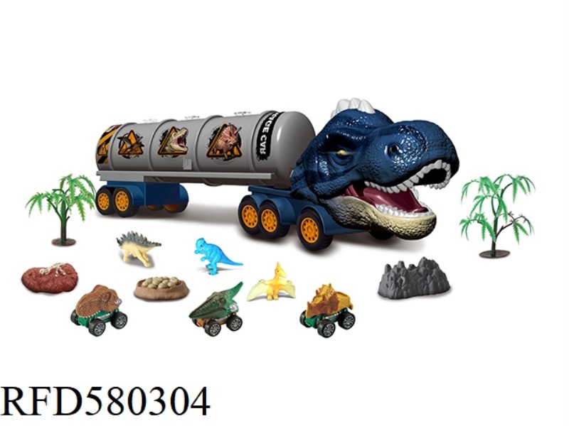 T-REX LIGHT MUSIC INERTIAL STORAGE CAR (BLUE)