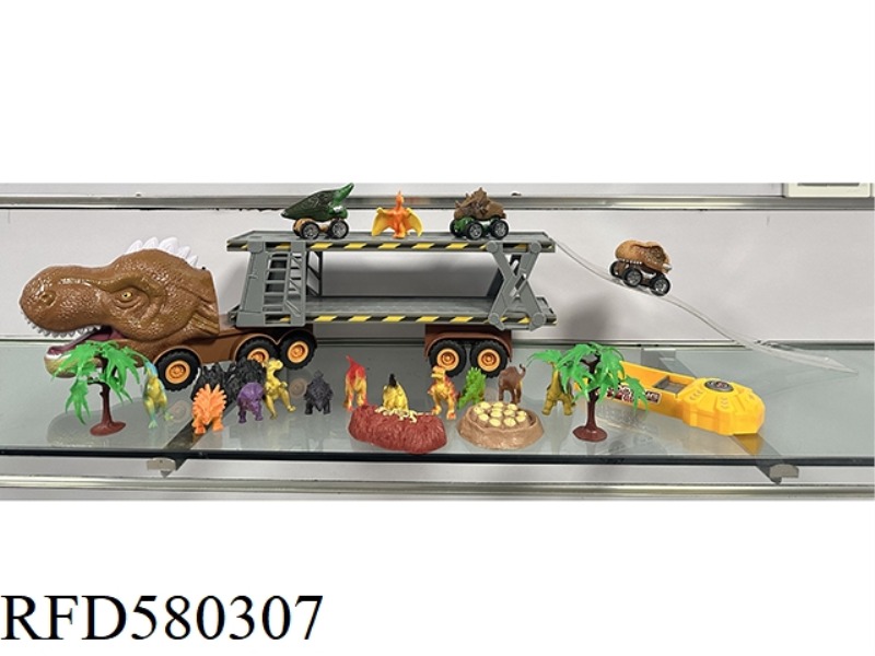 T-REX LIGHT MUSIC INERTIAL TRAILER (BROWN)