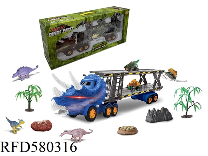 LIGHT MUSIC DINOSAUR CAR WITH LIGHT MUSIC SOUND
