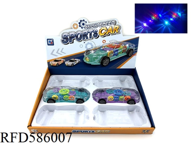 INERTIAL GEAR SOUND AND LIGHT SPORTS CAR