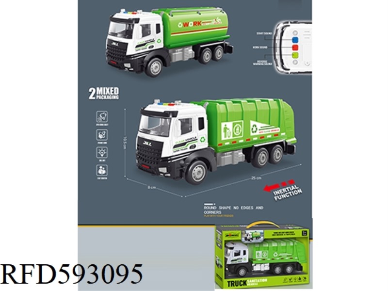 INERTIA SANITATION VEHICLE (2 MIXED MODELS)