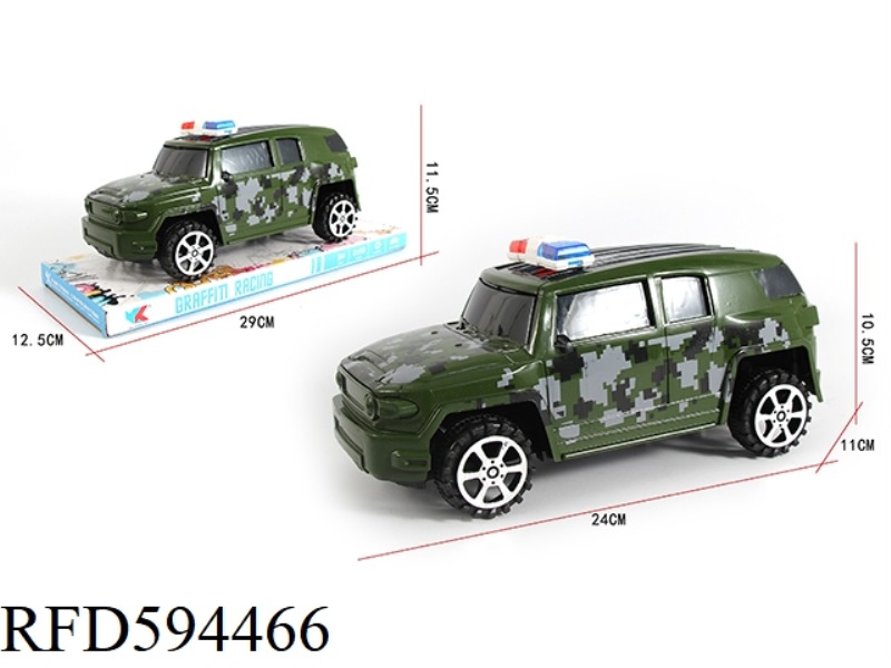 TOYOTA 1:16 OFF-ROAD INERTIA MILITARY POLICE CAR