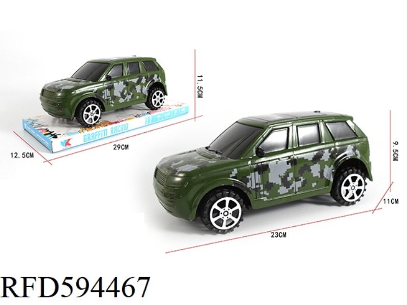 LAND ROVER 1:16 OFF-ROAD INERTIA MILITARY SIMULATION VEHICLE