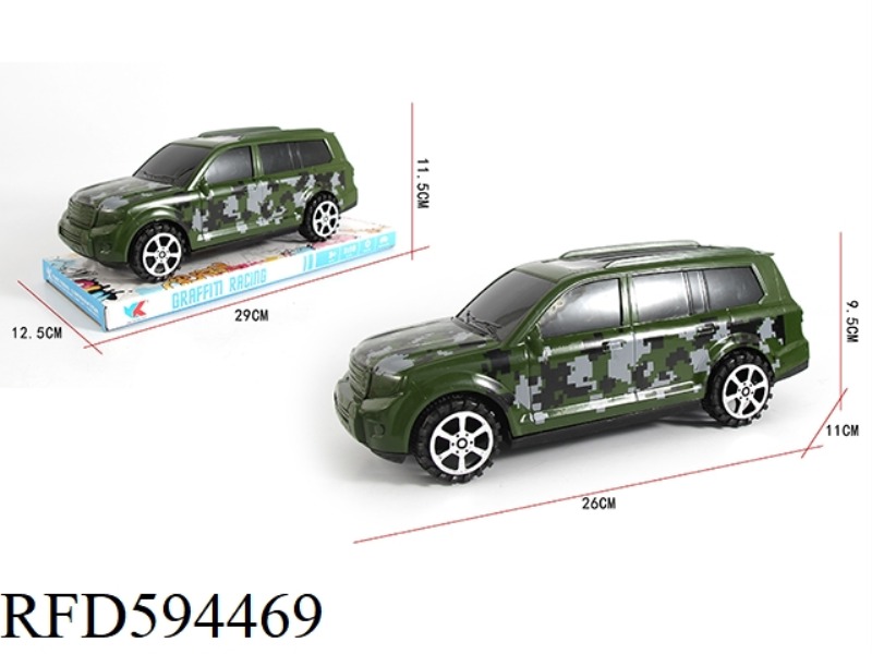 TOYOTA OVERBEARING 1:16 CROSS-COUNTRY INERTIAL MILITARY SIMULATION VEHICLE