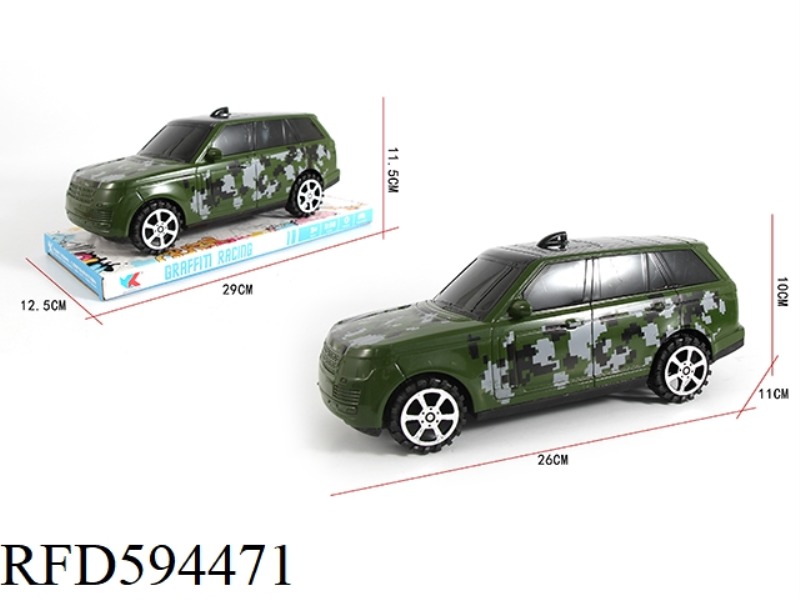 LAND ROVER RANGE ROVER 1:16 OFF-ROAD INERTIA MILITARY SIMULATION VEHICLE