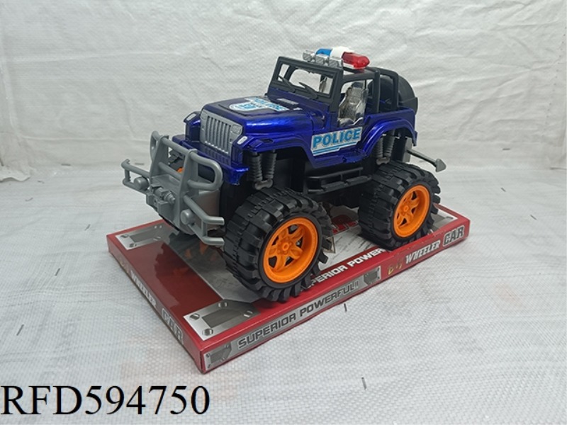 INERTIAL OFF-ROAD VEHICLE WITH PAINTED AND PLATED SEATS