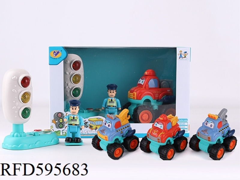 MUSIC TRAFFIC LIGHT + INERTIAL OFF-ROAD ENGINEERING VEHICLE