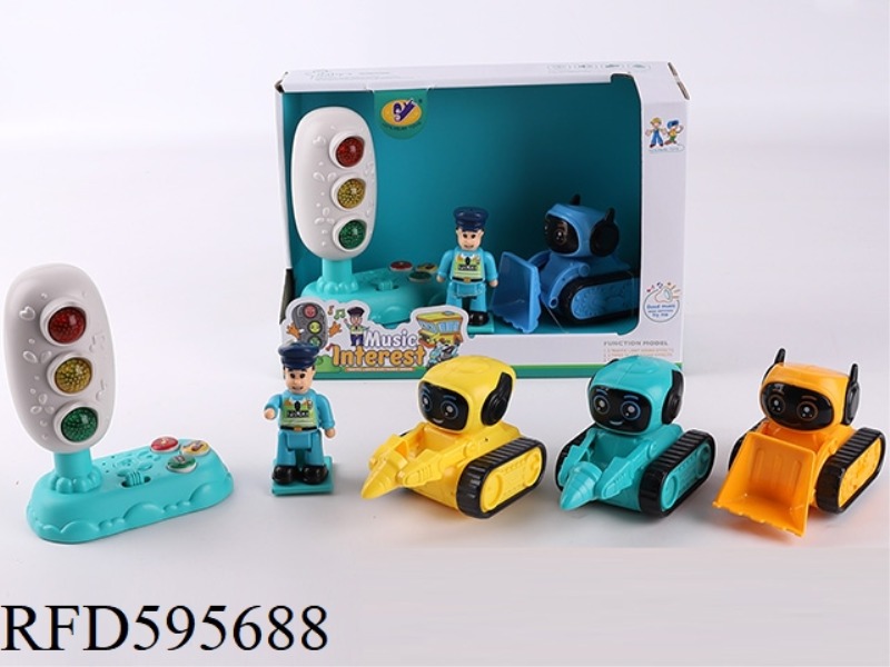 MUSIC TRAFFIC LIGHT + INERTIAL ENGINEERING VEHICLE