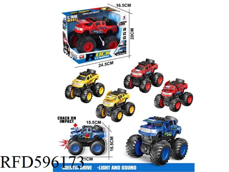 INERTIAL IMPACT DEFORMATION WITH SPARE TIRE