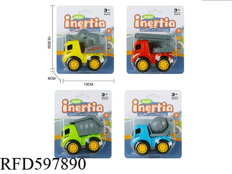 INERTIA CARTOON ENGINEERING VEHICLE