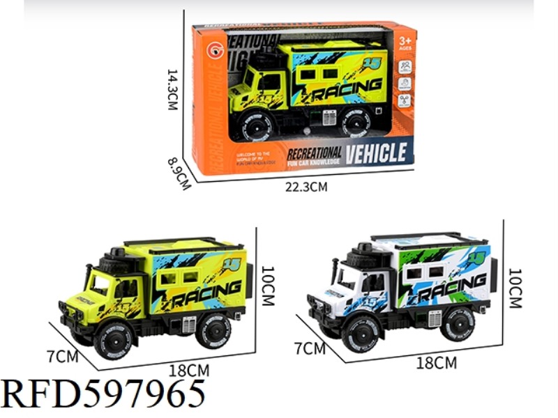 LARGE INERTIAL SINGLE-ROW UNIMOK RACING CAR