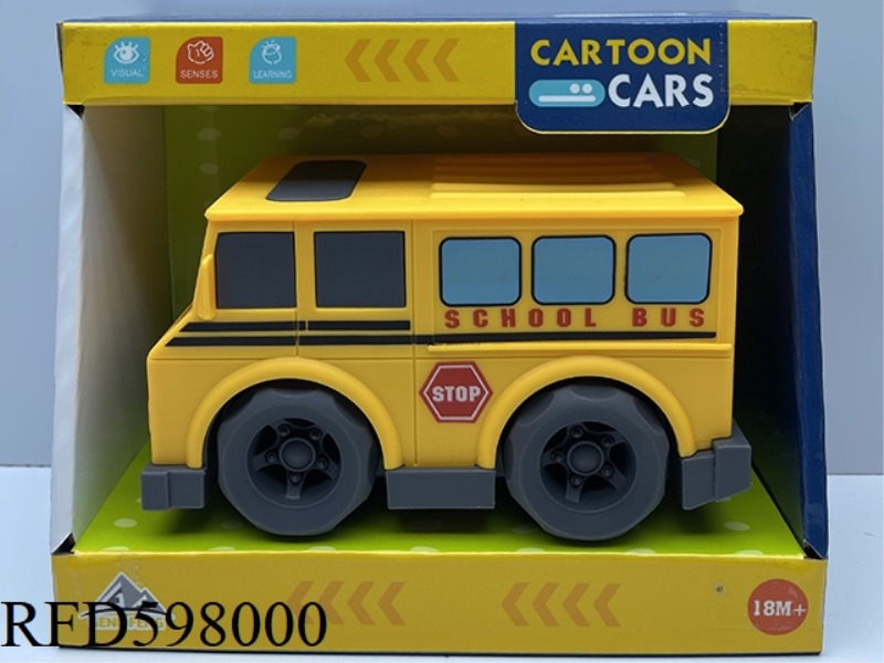 CARTOON SCHOOL BUS-INERTIA