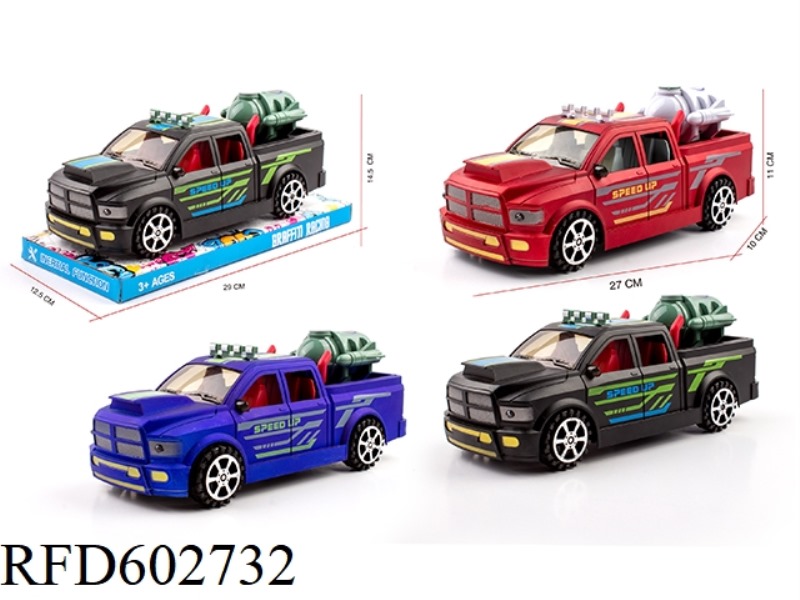 1:16 DODGE RAM INERTIAL PICKUP RACING