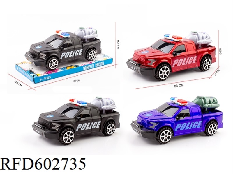 1:16 FORD F150 INERTIA PICKUP POLICE CAR